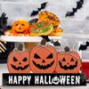 Wooden Halloween Desk Decoration Cute Pumpkin Table Sign Fall Pumpkin Table Decor  Prop