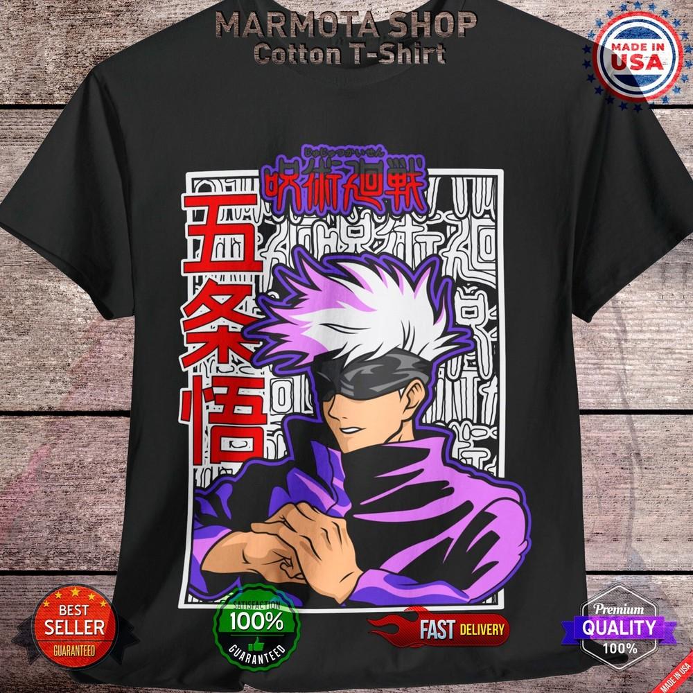 Gojo Satoru Jujutsu Kaisen T-Shirt Sukuna Anime Japanese Tee Shirt Manga JJK All