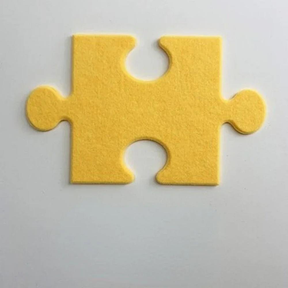1PC Felt Bulletin Board Tiles DIY Jigsaw Wall Panels Creative Wall Decor for Playroom Bedroom Photo Background Display