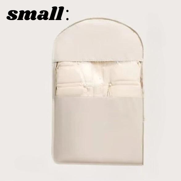 1pc Down Jacket Compressed Dust Cover Clothes Compression Hanging Bags Household Visible Clothes Storage Bags Wardrobe Organizer