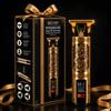 Becker - Dragon Gold - Tosaerba Senza Fili Per Capelli E Barba Per Uomo Con Schermo Led Dorato