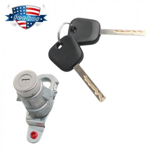 Front Left LH Door Lock Barrel & Key Kit for Chevrolet Cadillac GMC 13590041