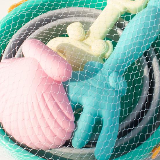 Kids Collapsible Beach Bucket Set with Sand Toys Portable Sand Digging Bucket Shovel Beach Sand Play Tool for Outdoor Play