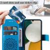 Applicable Motorola Edge 60 Fusion Embossed Mobile Phone Case Sun Flower Flip Leather Case Insert Card Money