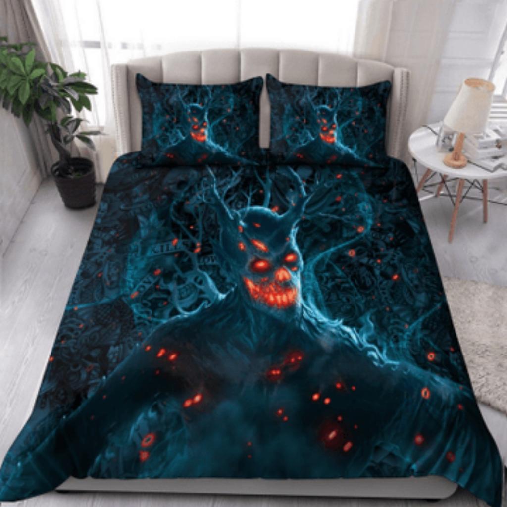 Colorful Skull 3D All Over Printed Bedding Set Bedding Set Cover Duvet Cover Set