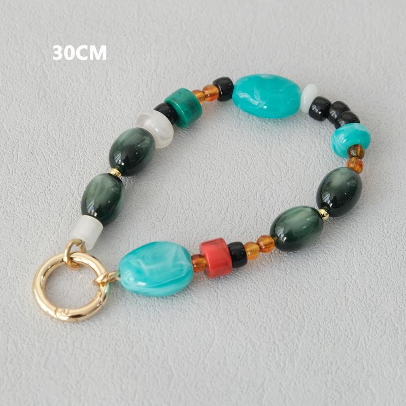 

Новый аксессуар для телефона деревянная цепочка бутик бусин роскошный чехол для телефона цепи акриловая ручка шнурок сотовый мобильный телефон нашивка подвеска ремешок 120CM