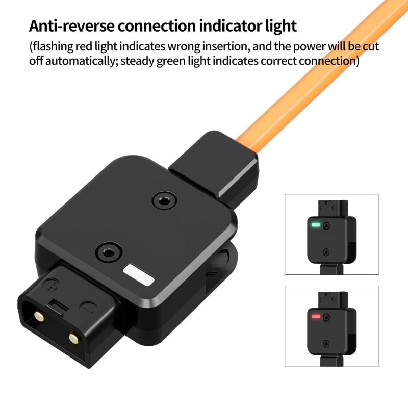 Professional D-Tap to 4Pin XLR Power Cable Nylon Braided 150W Connector Cable Replacement For Camera Film Production