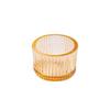 Transparent Fine-Textured Glass Candle Holder - Aroma Cup for Home Decoration