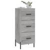 VidaXL Buffet Sonoma Grey 34.5x34x90 Cm Engineered Wood 828618