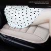 New Linen Car Seat Cover Breathable Durable Car Seat Cushion Comfortable Soft Non-Slip Car Cushion Pad Summer All Season