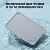 Pet Bowl Mat Anti-Slip Waterproof Raised Edge Pet Food Mat Silicone Pet Feeding Mat for Cats Dogs Water Bowl Food Dish
