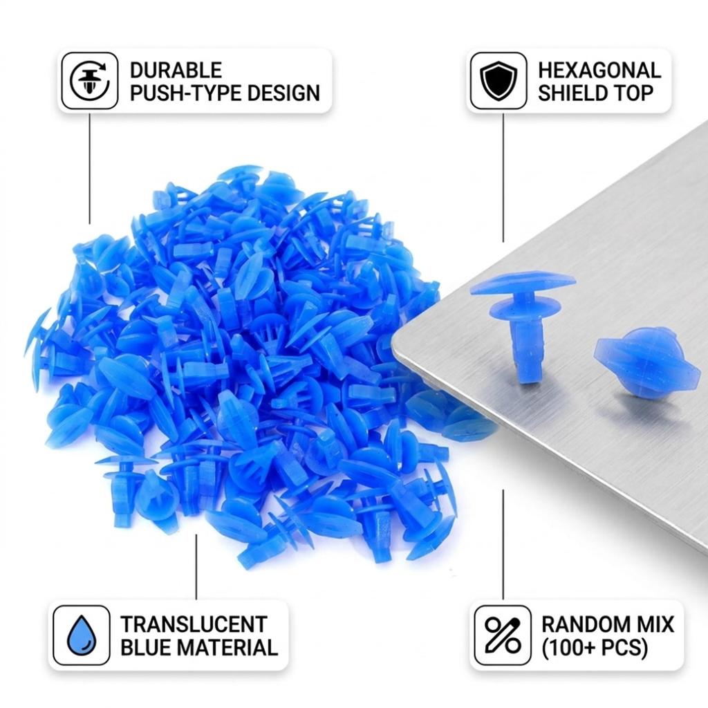 Universal Car Sealing Strip Plastic Clip Frame Rubber Strip Clip Front Cover Rubber Strip Clips Car Bumper Door Panel Protection