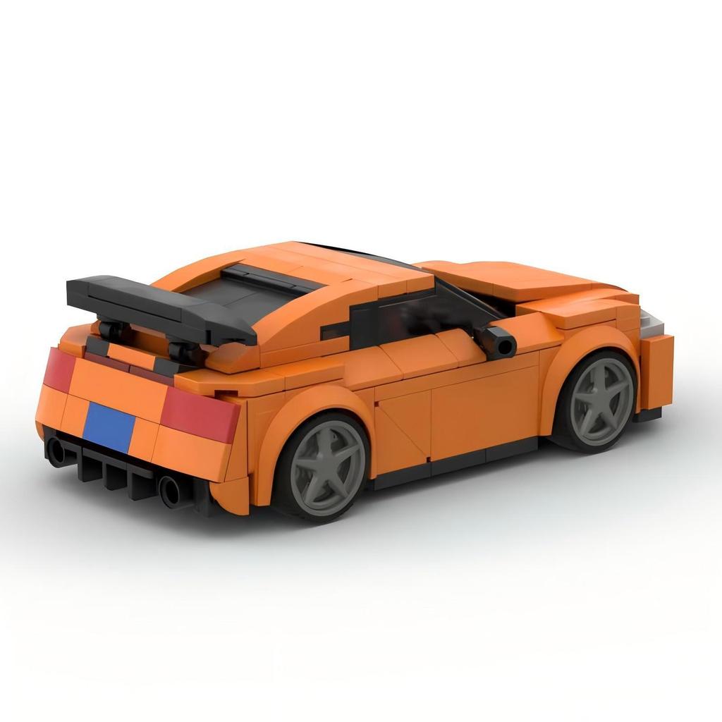 Building Blocks MOC-167371 Aodi TTRS (8S) V2 Car Small Particle Ornament Toy