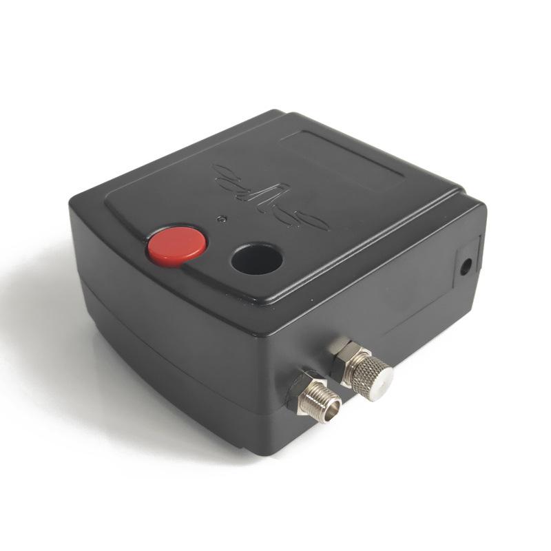 WZ100 Airbrush Compressor Set - Mini Plug-in Turtle Pump for Car, Furniture, and Model Touch-ups