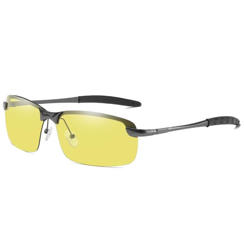 aoron Aluminium Magnesiuminnfatning Nattsyn Fotokromatisk polariserte solbriller Utendørs tilbehør Antirefleks Kjøring Fiske Sportsbriller