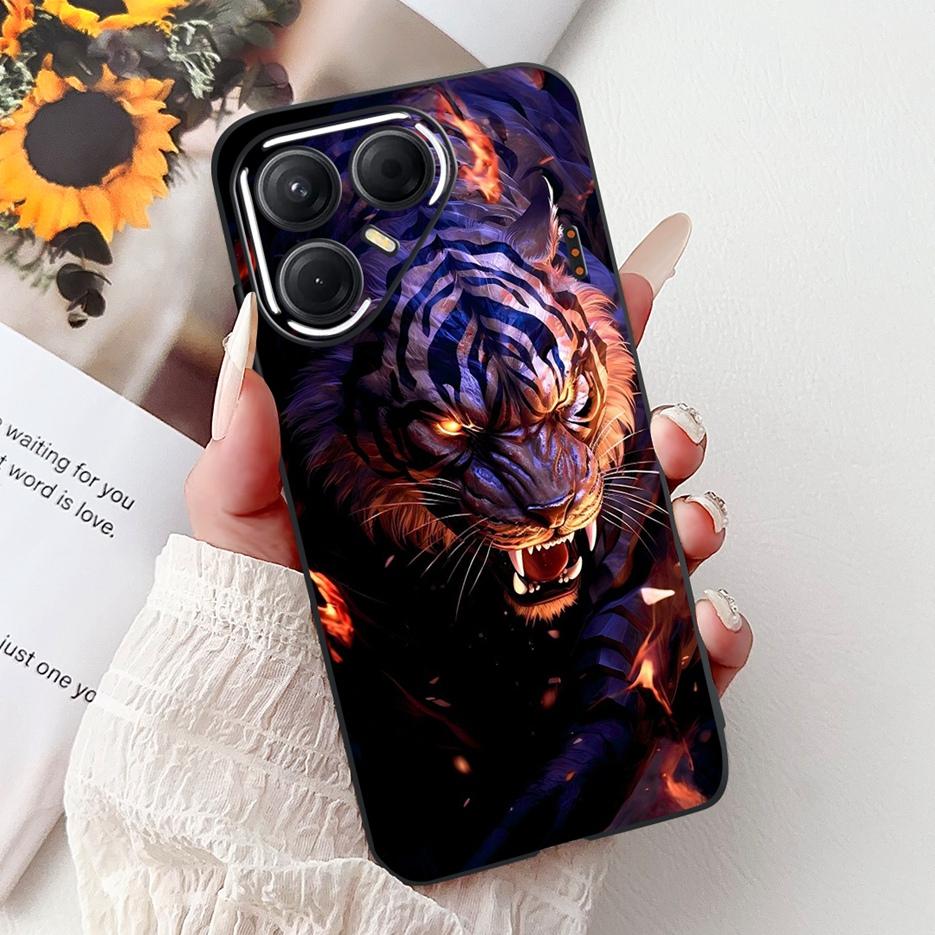 For Tecno Pova 7 Pro 5G Case LJ8 Luxury Fashion Painted Cover Soft Silicone Phone Case For Tecno Pova 7 Ultra Pova7 5G LJ7 Shell