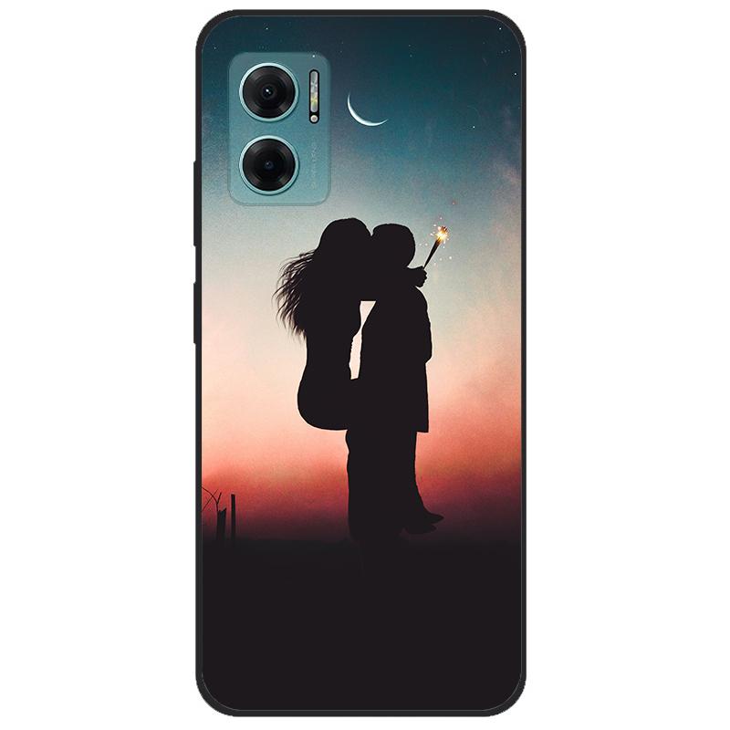 For Redmi Note 11E 5G Case 2022 NEW Fashion Lovely Soft Phone Cases for Xiaomi Redmi Note 11E Silicon Back Cover 11 E TPU BumpeR
