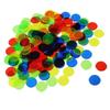 100Pcs Plastic Bingo Chips Colorful Math Manipulatives Gifts Counting Chips  Sorting Activities