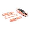 Suitable for Porsche Pink Pig Key Shell New Cayenne, Panamera, MACAN, 718 Car Key Shell & Pendant