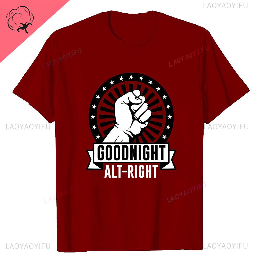 2025 New Arrival LE Good Night Left Side TShirt Men and Women Tee for Young Age and Middle Age Male and Lady Summer Popular Tops