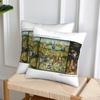 The Garden Of Earthly Delights (Circa 1490 -1510) By Hieronymus Bosch 2 Pcs Square Pillowcase Pillow Cover Cushion Throw Pillow