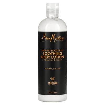 Afrikietiškas juodas muilas, raminamasis kūno losjonas, 369 g (13oz)