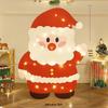 Ornamenti di Natale a Tema Babbo Natale: Set Scena Oggetto di Scena per Foto Vacanze all'Aperto