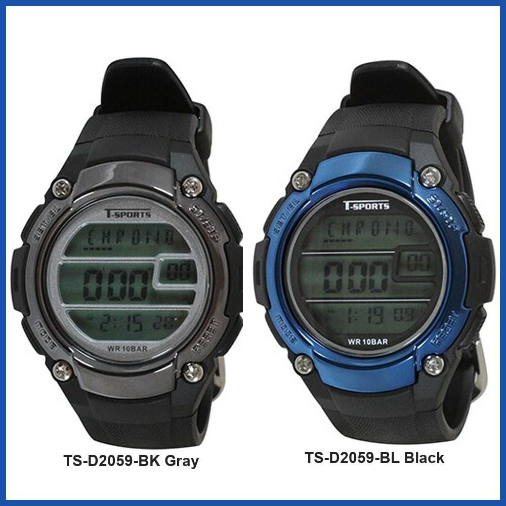 CREPHA TS-D2059 Men's Digital Wrist Watch TS-D2059-BK TS-D2059-BL Gift Casual Business Sports Student