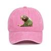 Cartoon Zootopia Three-toedSloth Baseball Cap Couple Women Print Trucker Hat Summer Casual Outdoor Dropshipping Baseball Caps