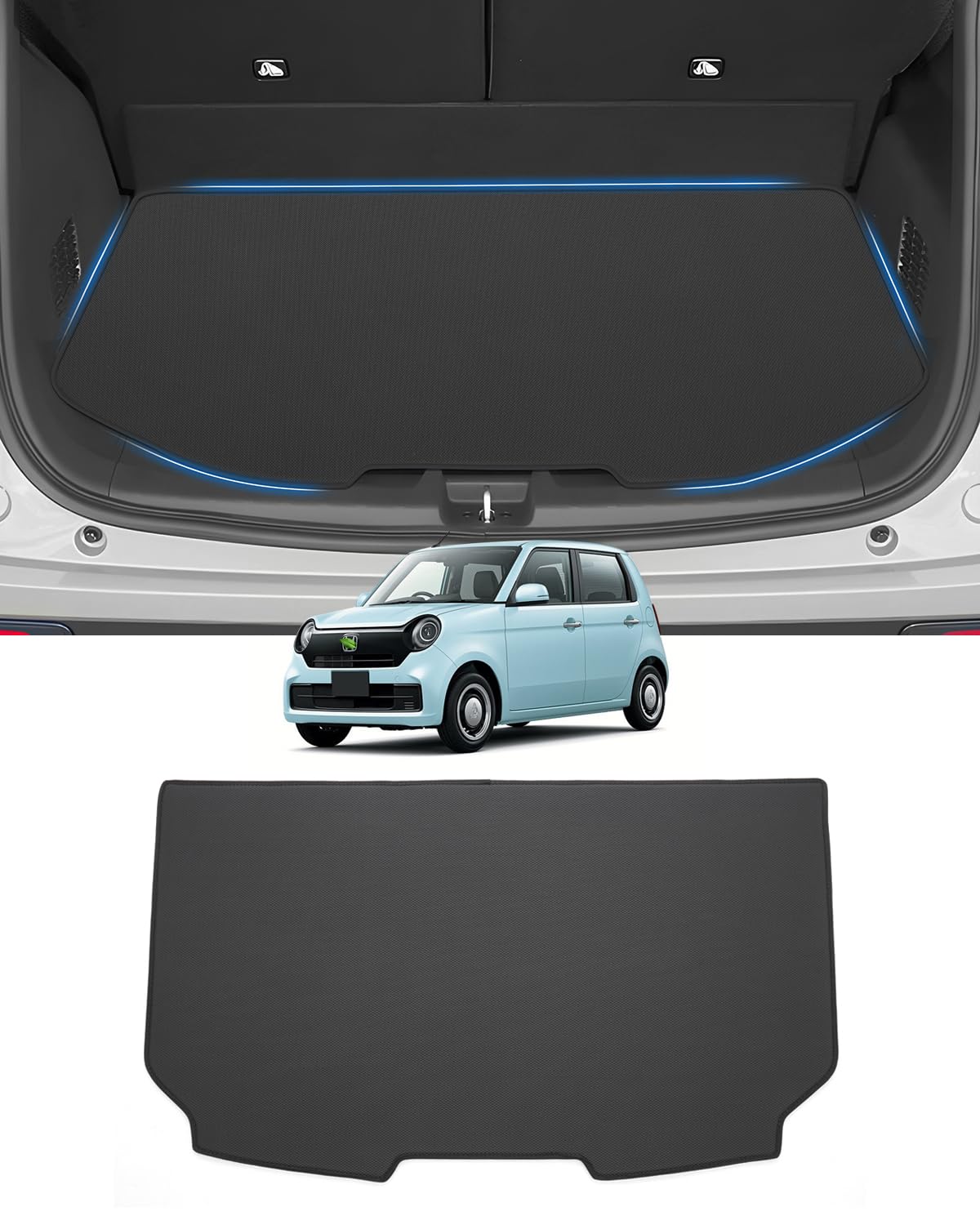 

Mixsuper Honda JG3 JG4 Коврик для багажника 2D Коврик в багажник Эксклюзивный поддон для багажа Коврик для груза Ноябрь 2020 Настоящее время Детали Водонепроницаемый коврик Материал ПВХ Сворачиваемый чёрный