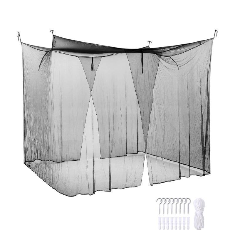 Travel Friendly Mosquitoes Netting Hiking Culicid Net for Sleep Bags and Tents Easy To Pack and Carry 3 Color Optional