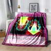 Anime Yu Gi Oh karciany koc do rzucania niebieskie oczy biały smok Anime Cartoon miękki pluszowy koc sypialnia narzuta Home Decor