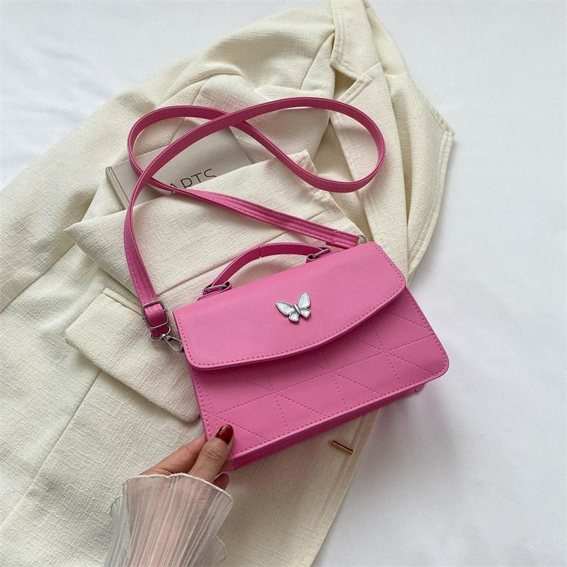 Fashionable Retro Small Square Bag Stylish And Beautiful Handbag 2023 Summer New Trendy Shoulder Bag For Women
