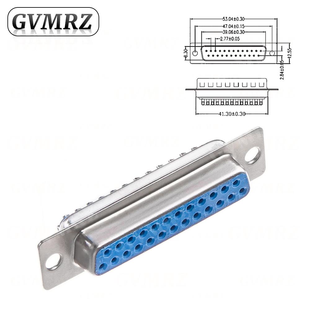 5PCS RS232 DB9 DB15 DB25 DB37 Connector Serial VGA Male Female Solder Type Plug D-SUB Male Plug Socket Connector