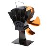 SF304G 5 Blades Wood for Burner Fan Heat Powered Stove Fan Fireplace Fan Efficient Wood Stove Fan Larger Air Flow Perfec