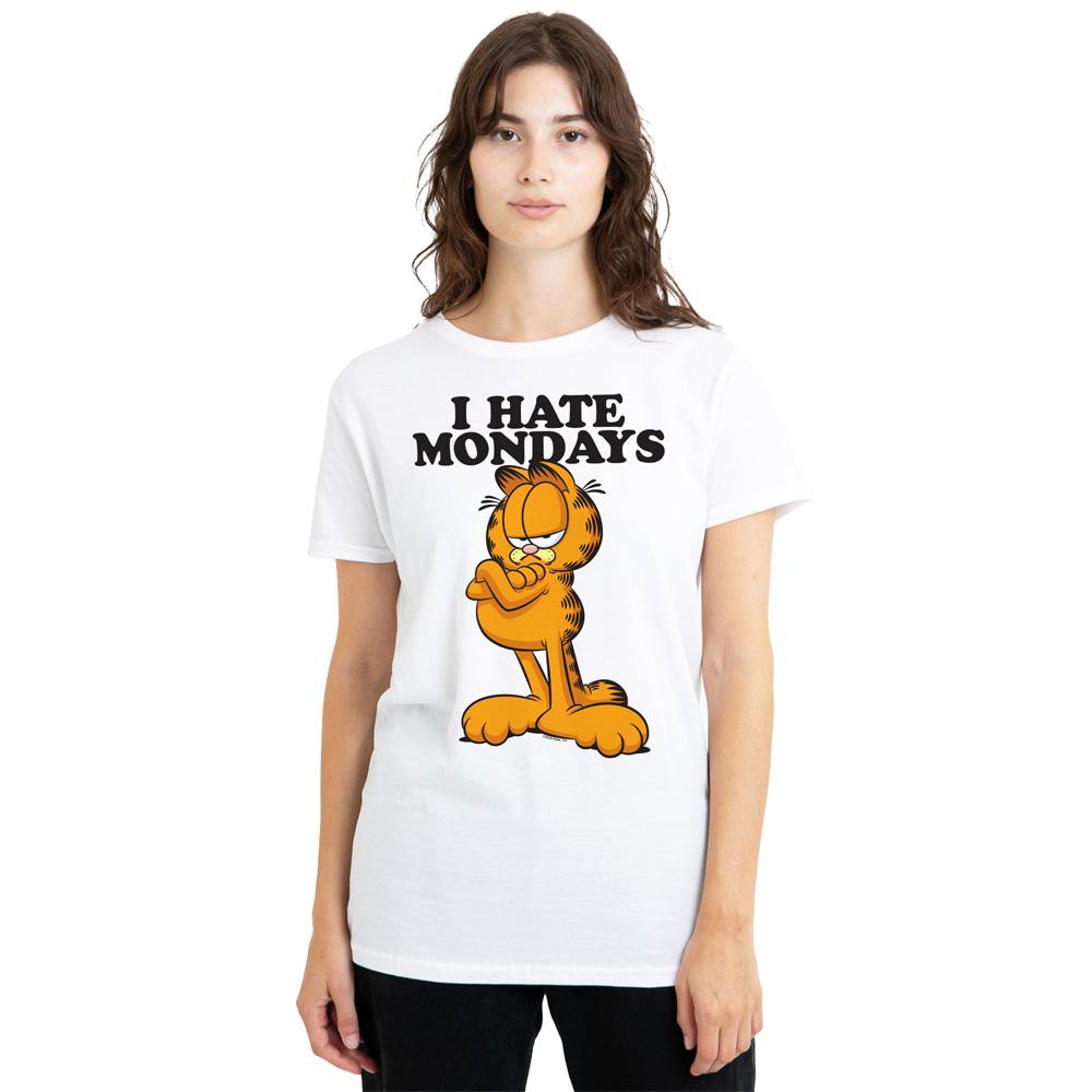 Garfield Unisex Adult I Hate Mondays T-Shirt