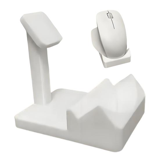 Desktop Mouse Stand PC Mouse Holder Gaming Mouse Display Stand Desk Accessory for Gaming Office Mouse Storage