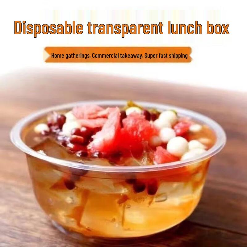 777 Disposable Plastic Food Bowls