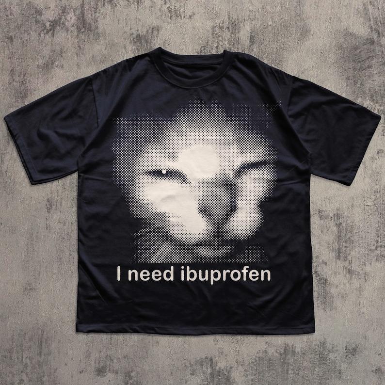 Funny Y2k Silly Cats Print Cotton Tshirt 90s Retro Kitten Vintage Graphic Tee Gift For Cat Lovers Meme Tshirt Men Women Tops