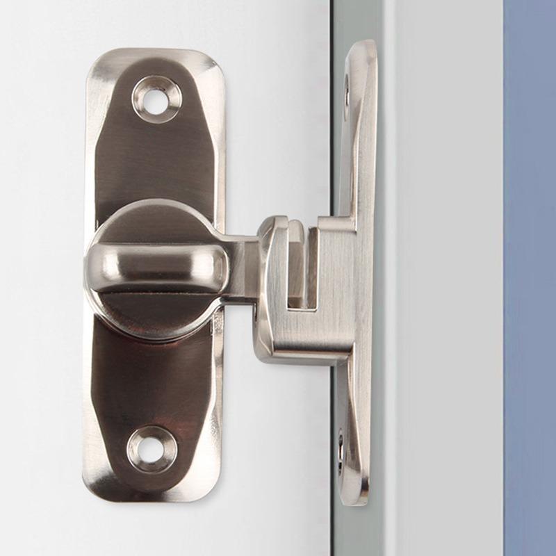 1SET Anti-theft Buckle Door Buckle Sliding Door and Window Lock Latch Door Bolt Non-punching Casement Door Lock Door Latch Door Bolt