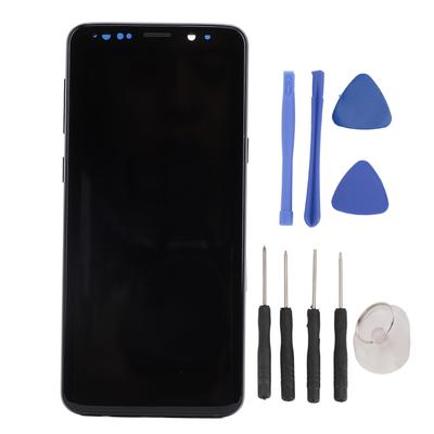 Phone Screen Assembly TFT Touch Digitizer Display Screen Assembly with Frame Repair Tools for Galaxy S9