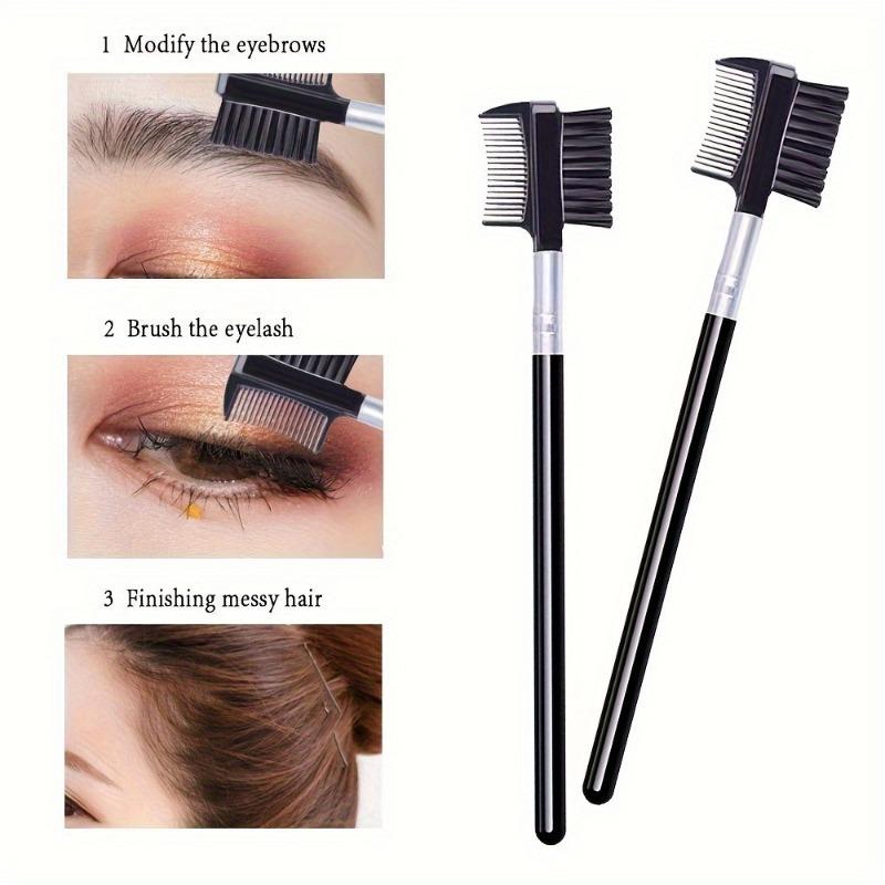 5pcs Eyelash Comb Easily Separate Lashes After Curling and Mascara Application, Eyebrow Comb Evenly To Separate Eyebrow