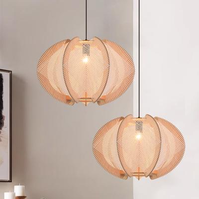 Retro Creative Dining Room Cotton Rope Chandelier Bedroom Dining Room Ceiling Lamp Decorative Lighting Fixture E27