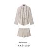 Kaslead New Arrival Women's Fashion Style Thin Belt Stripes Outwear Casual Pants 2010822 3152429