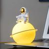 Portable Astronaut Moon Night Light Cartoon Bedside Light Desktop Luminous Planet Lamp  Gifts
