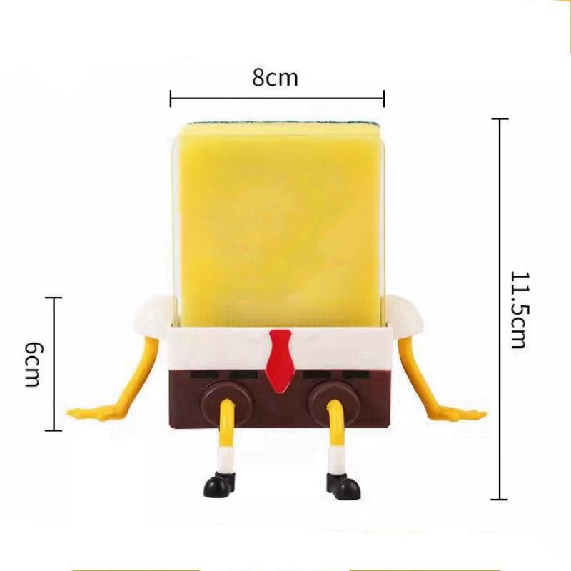 

Мультяшная полка для губки для мытья посуды, подставка для мытья посуды, сушилка для раковины, органайзер для хранения, бытовой держатель для губки, кухонные аксессуары