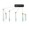 Extendable Magnetic Ball Hackle Back Scratcher With Magnet Telescopic Scratcher Backscratcher Massager Back Scraper For