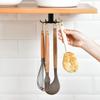 360 Degree  Rotating Utensil Rack Hook Holder Wall Kitchen Tool Storage Holders for Bathroom Cabinet Hanging Organizer