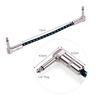 Ggiant AC-18-3 Guitar Pedal Patch Cables 6 Inch Length Coxial Cable Pure Copper   Shielding with