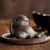 Figurine Bunny Statue Animal Sculpture Collectibles Tea Table Decor Ornament for Office Bedroom Home